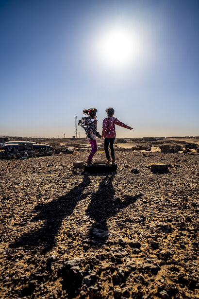 Saharan Childhood - a Photographic Art Artowrk by Josep Sanmartín